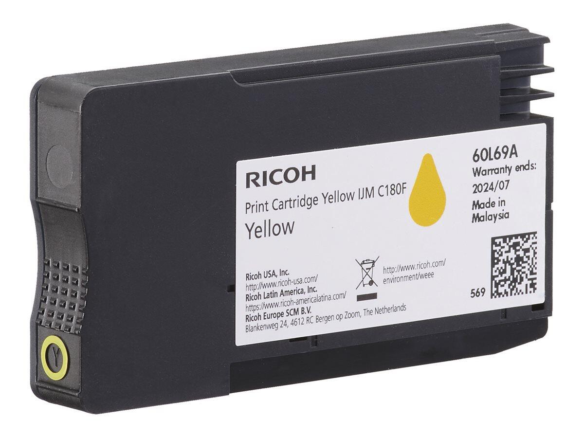 Ricoh Original Tintenpatrone IJM C180F gelb 1.600 Seiten (408520) Ricoh Original Tintenpatrone IJM C180F gelb 1.600 Seiten (408520)